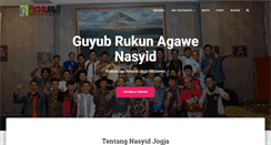 Desktop Screenshot of nasyidjogja.com